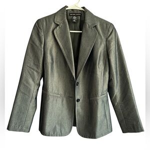 New York & Company Charcoal Gray Blazer • Used • Size: 4
